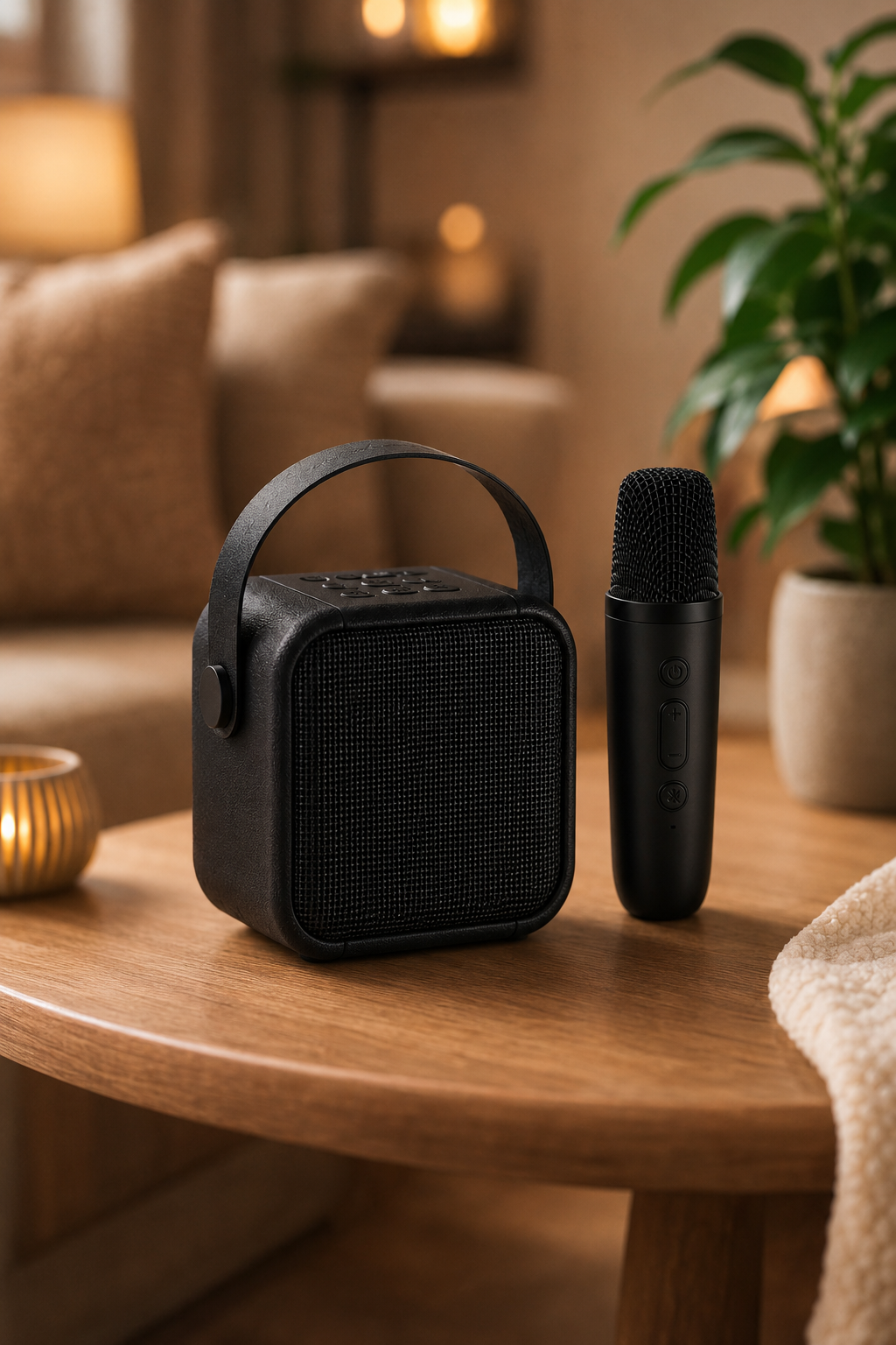 (PREMIUM) Unix EchoMini  Portable Karaoke Speaker & Wireless Microphone