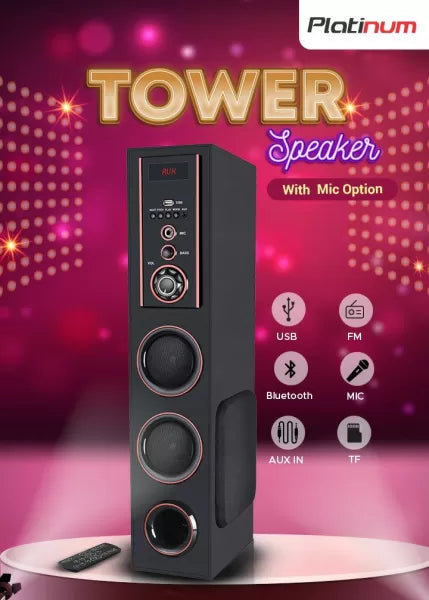Platinum Tower Speaker